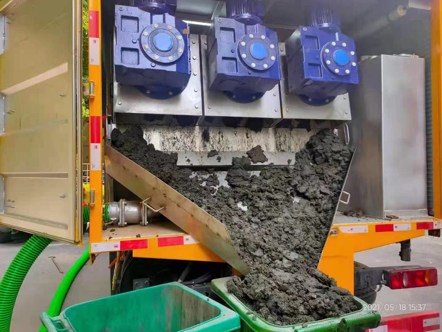 淮上化粪池清掏城市维护站-泥浆净化干湿分离处理